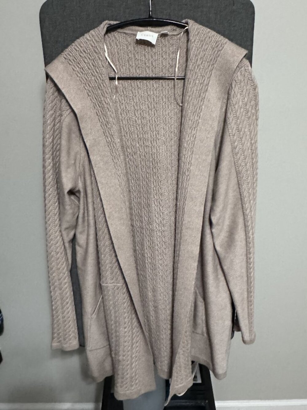 Cyrus Hooded Open Cardigan